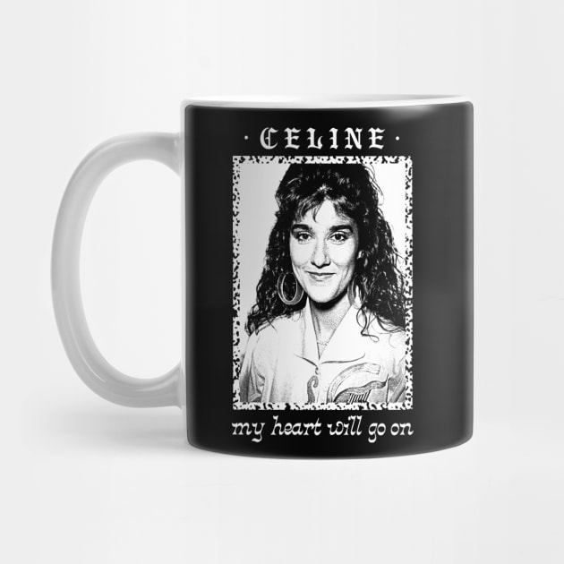 Celine Dion † Retro Fan Art Design by DankFutura